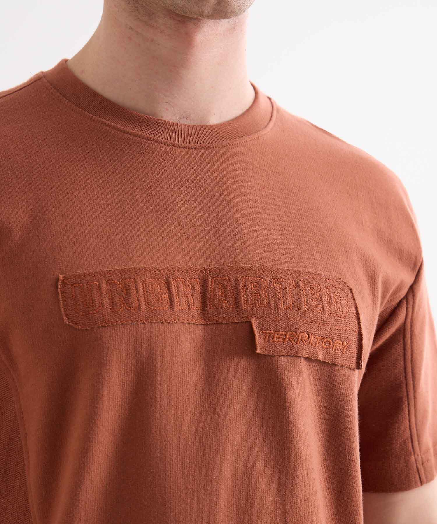 Camiseta con Bordado, Terracota, hi-res