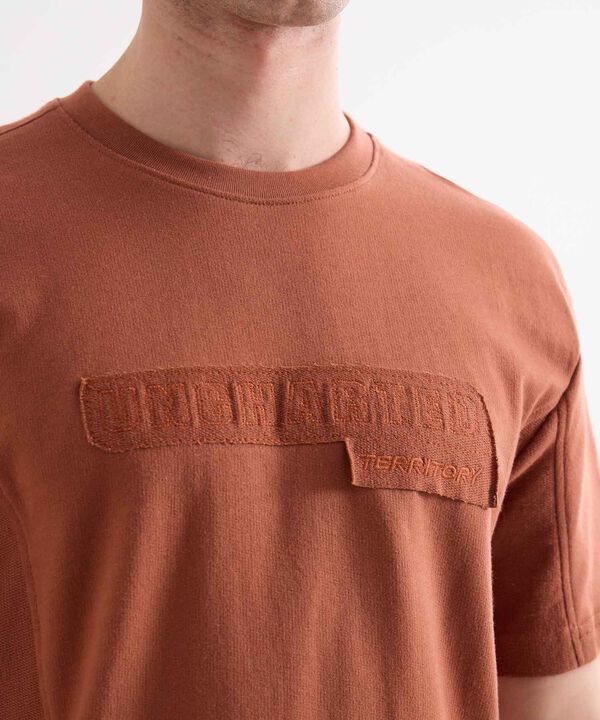 Camiseta con Bordado, Terracota, hi-res