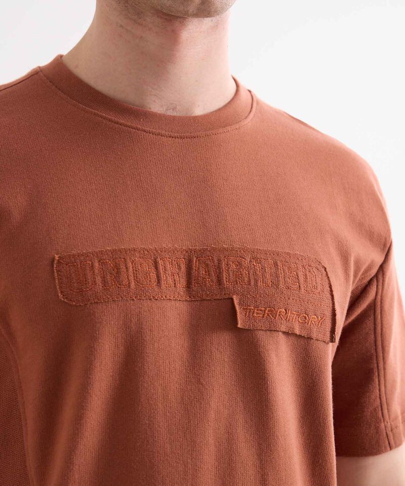 Camiseta con Bordado, Terracota, hi-res