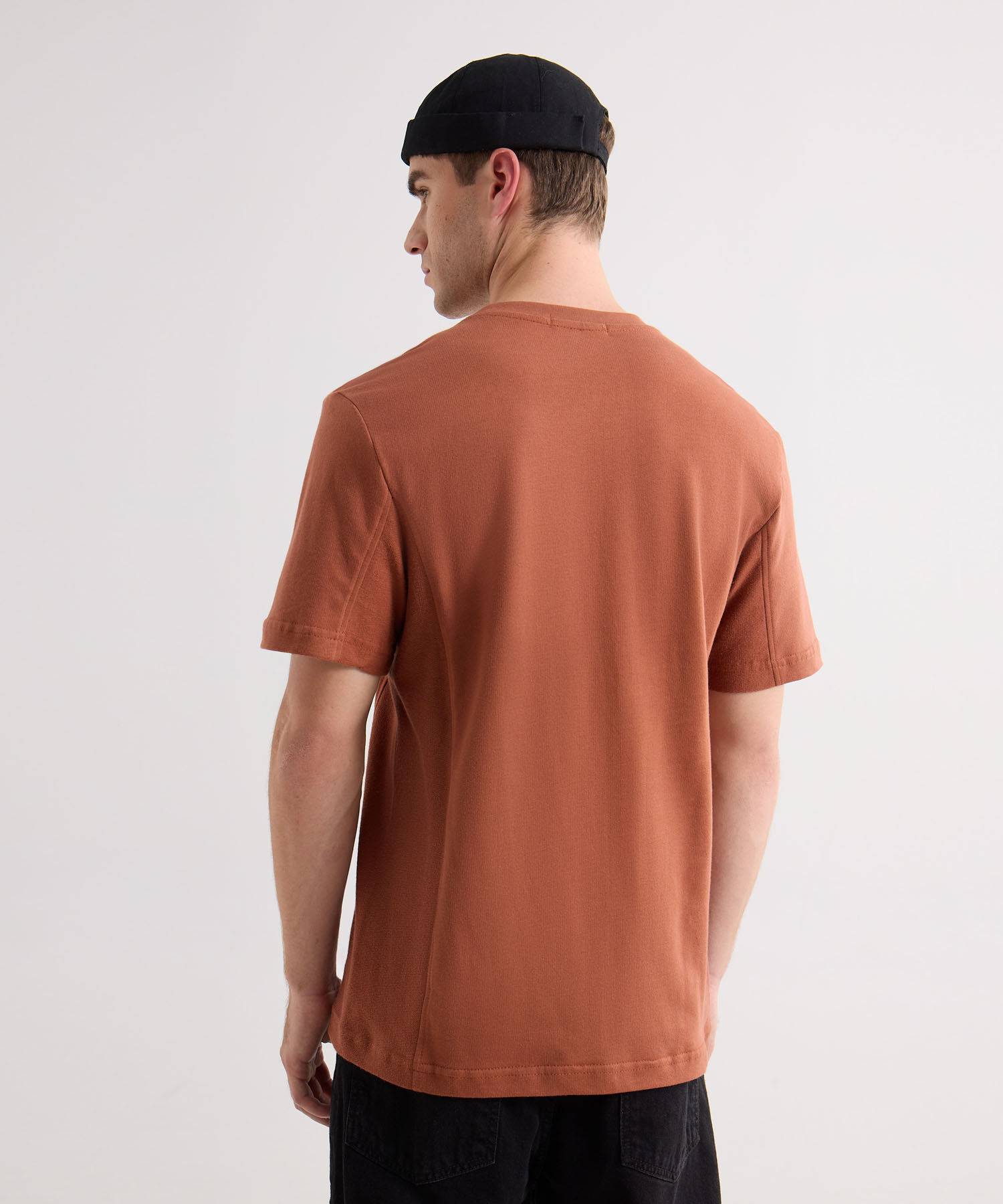 Camiseta con Bordado, Terracota, hi-res