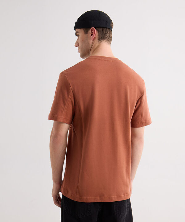 Camiseta con Bordado, Terracota, hi-res