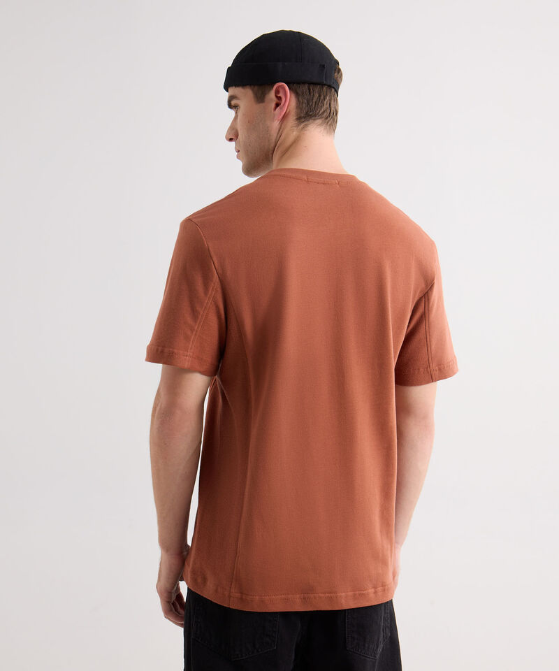 Camiseta con Bordado, Terracota, hi-res